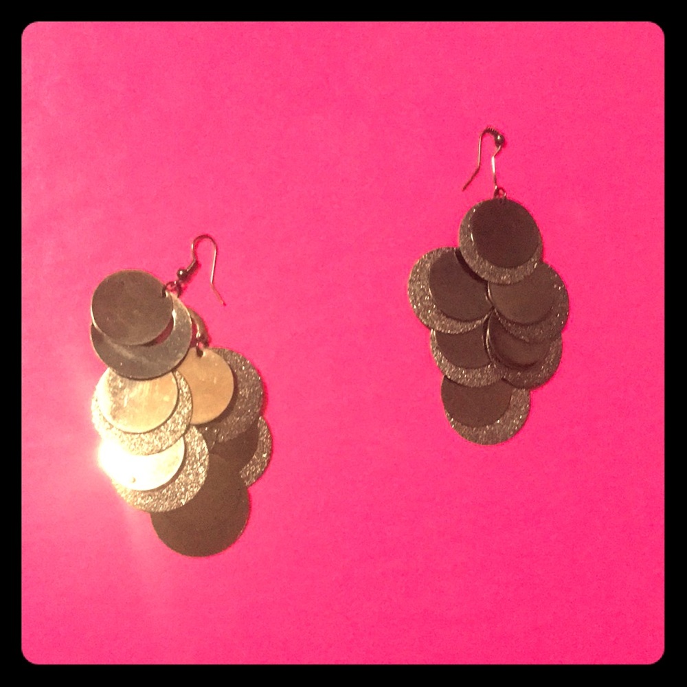 Black earrings